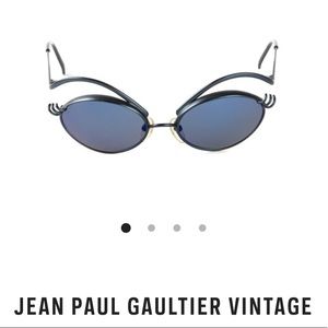 Jean Paul Gaultier Eyelash Sunglasses